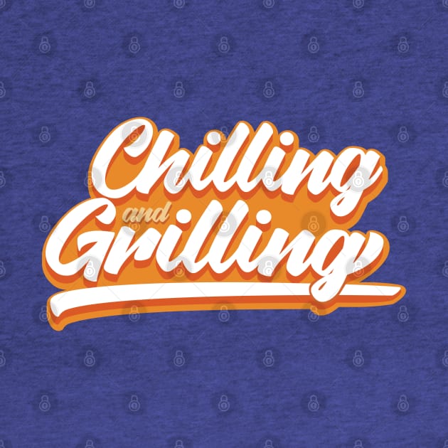 Chilling And Grilling BBQ Season by Hixon House